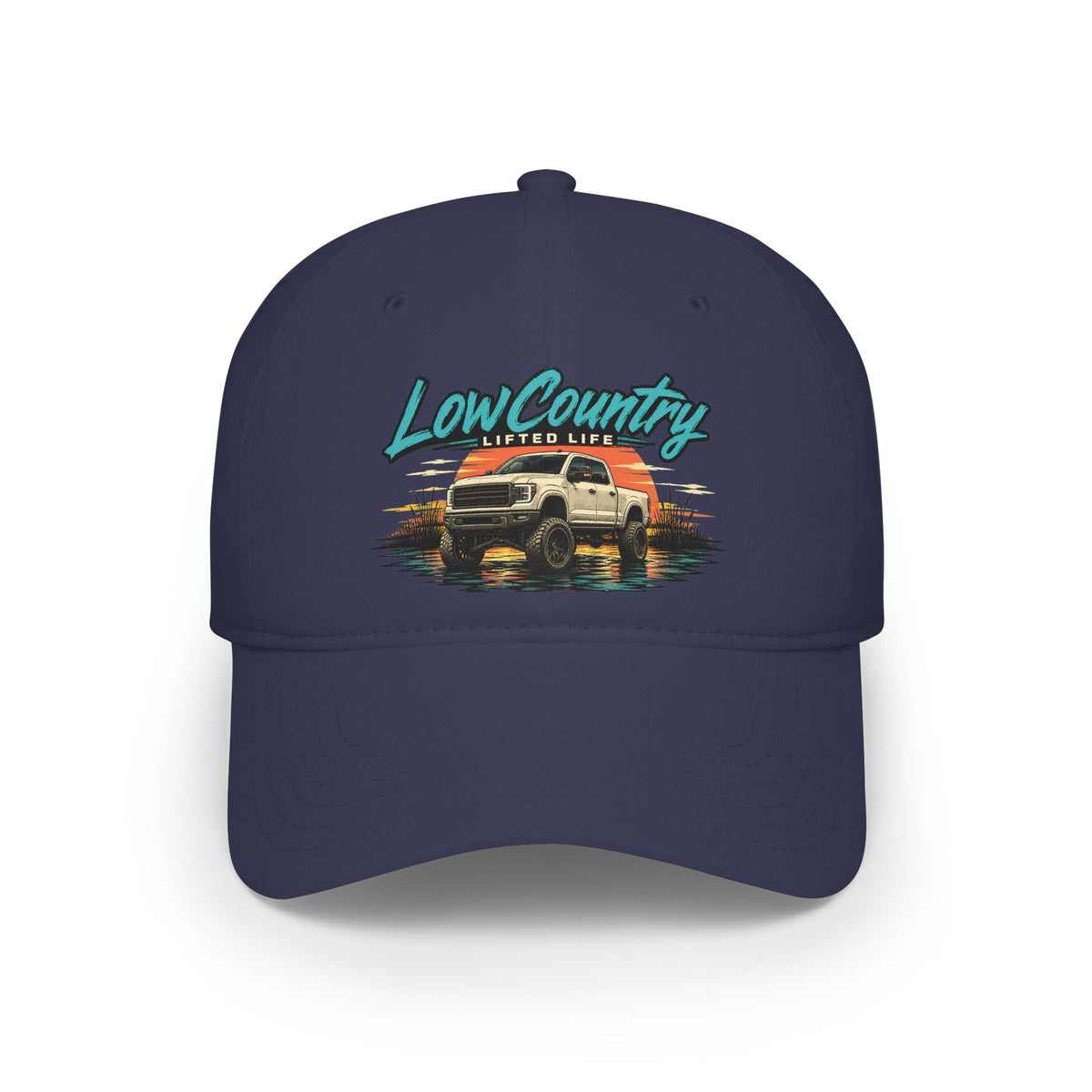 Lowcountry Lifted Teal Baseball Hat | Lowprofile