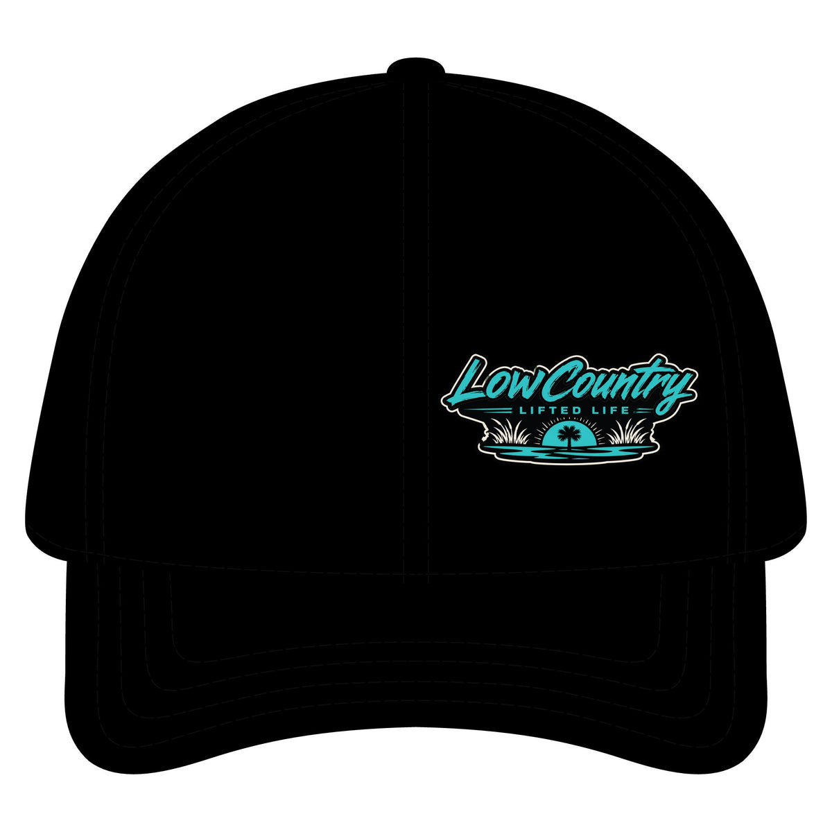 Flex Fit - Fitted - Teal Logo