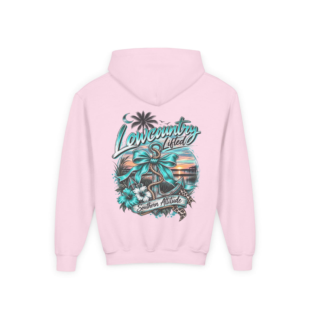 Youth Girls Heavy Blend Hooded Sweatshirt