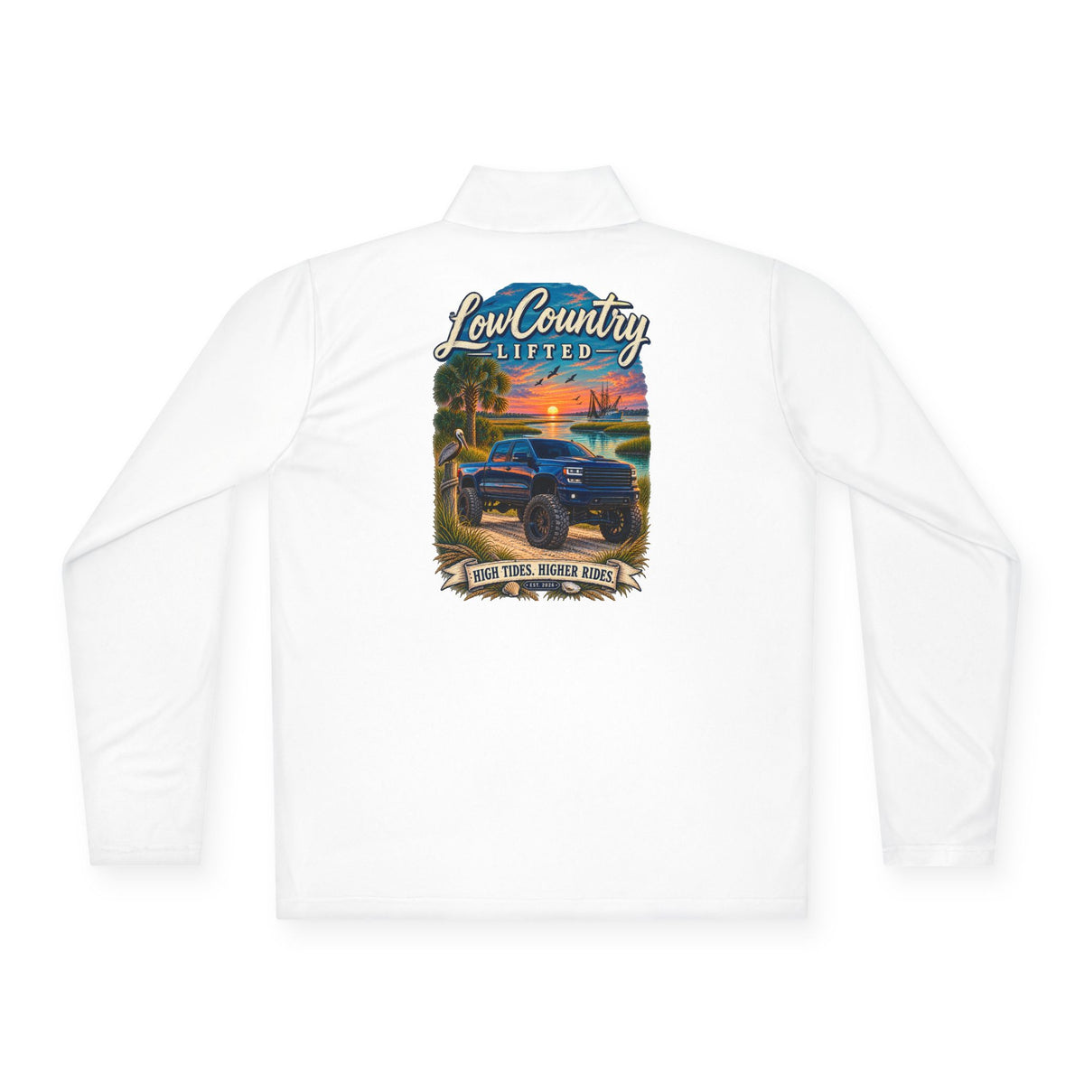 Mens Quarter-Zip Light Weight Pullover