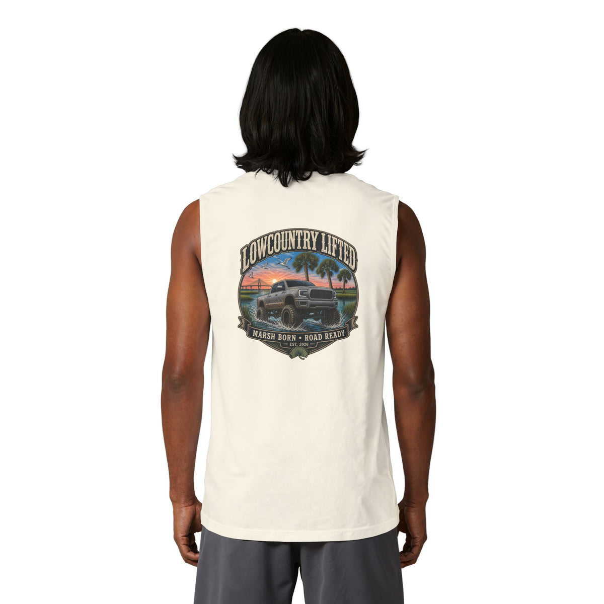 Muscle Tank | Marsh Born Road Raised