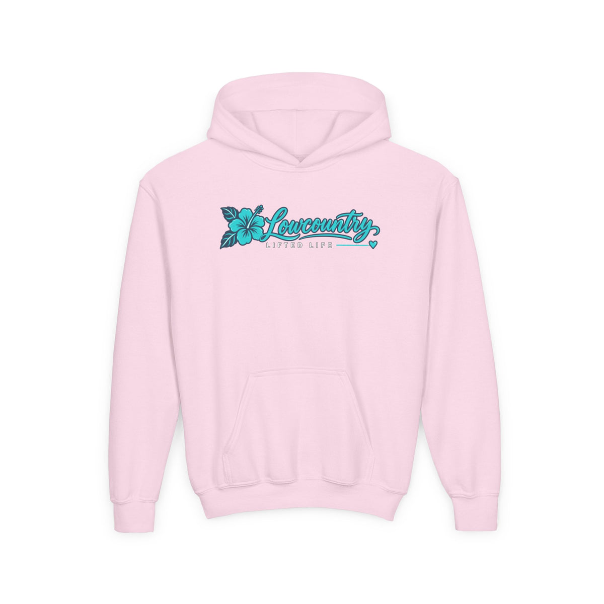 Youth Girls Heavy Blend Hooded Sweatshirt