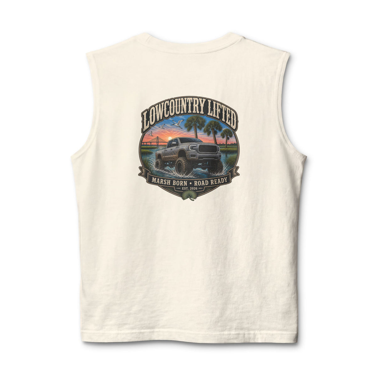 Muscle Tank | Marsh Born Road Raised