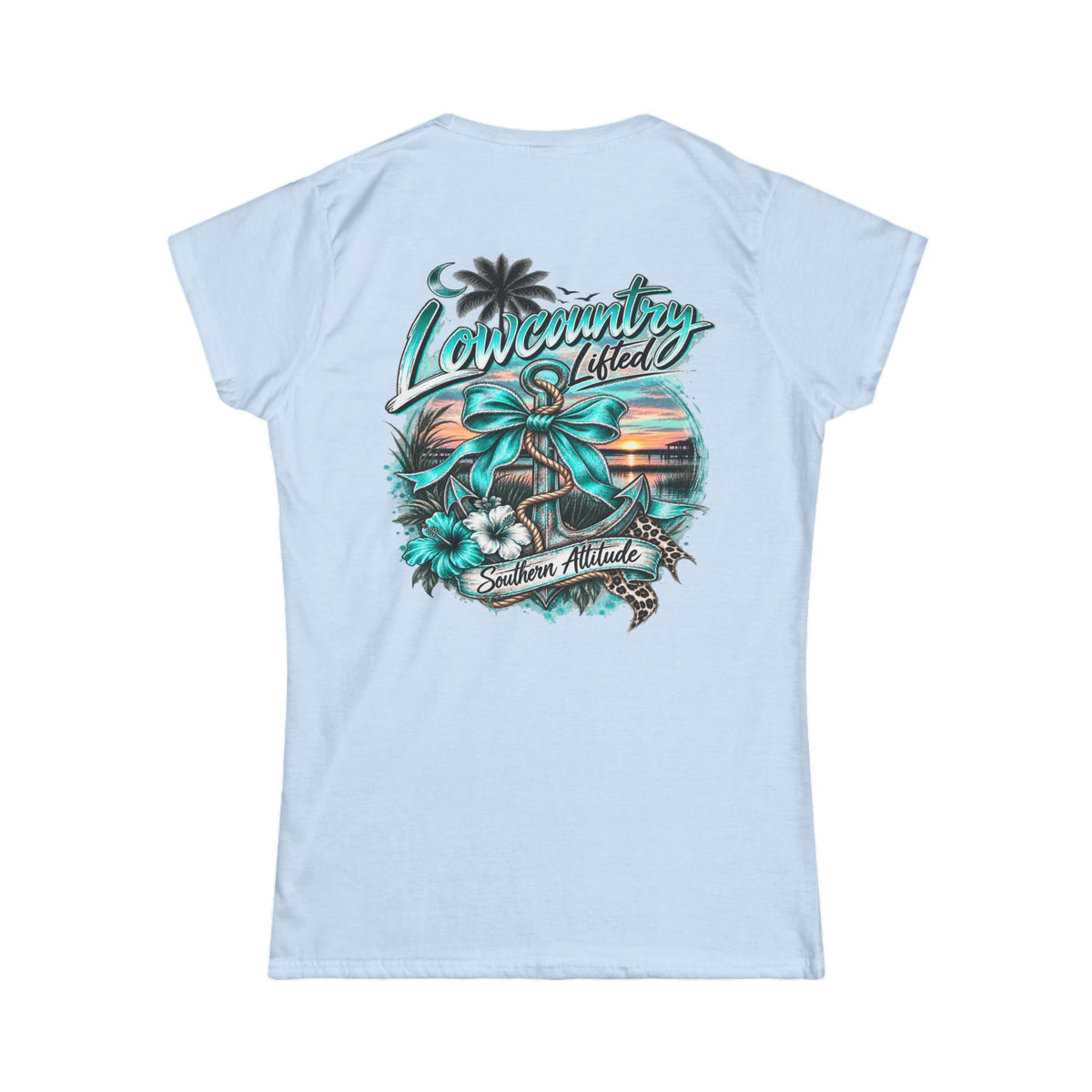 Women's Softstyle Tee / Back Graphic Only