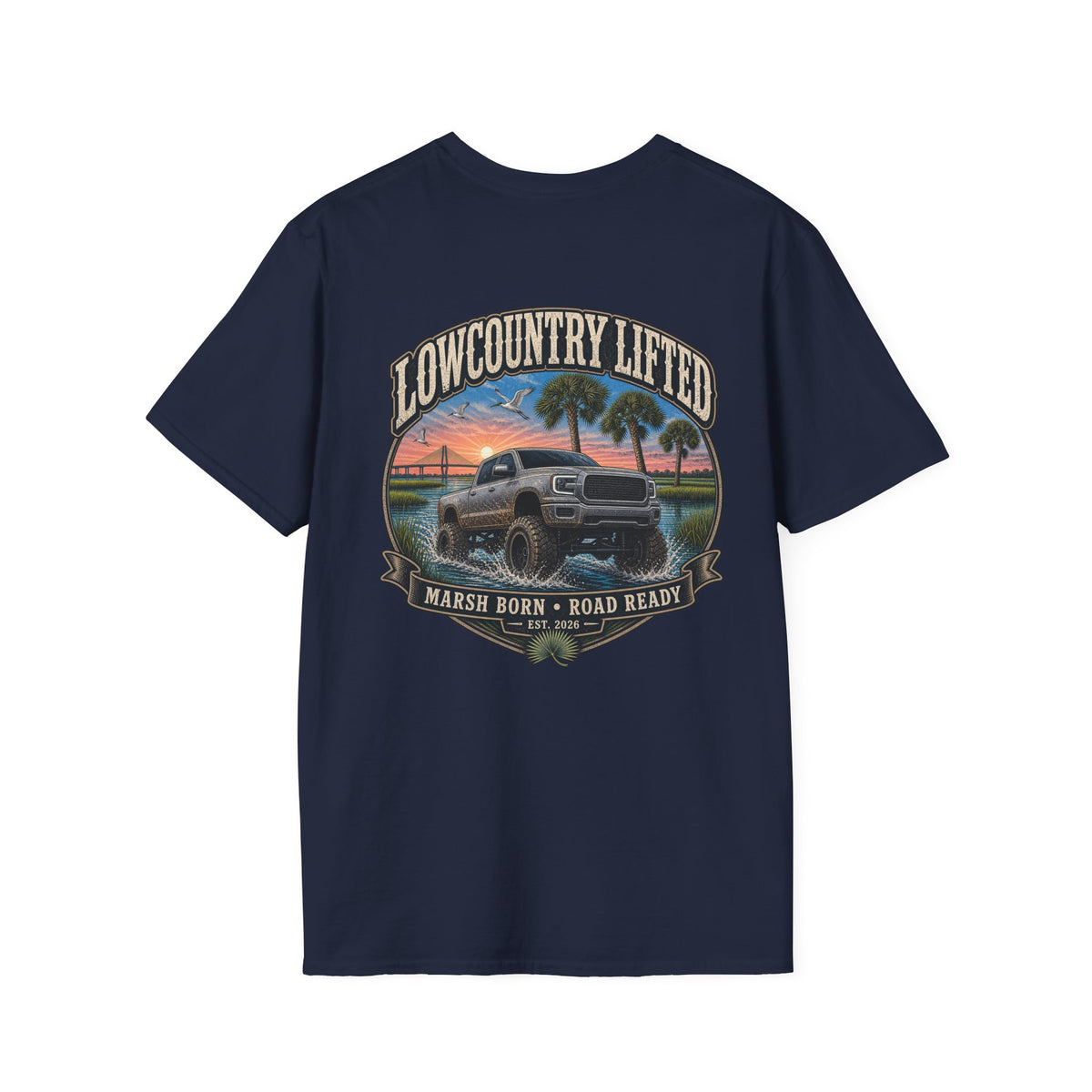 Mens Softstyle T-Shirt / Back graphic Only