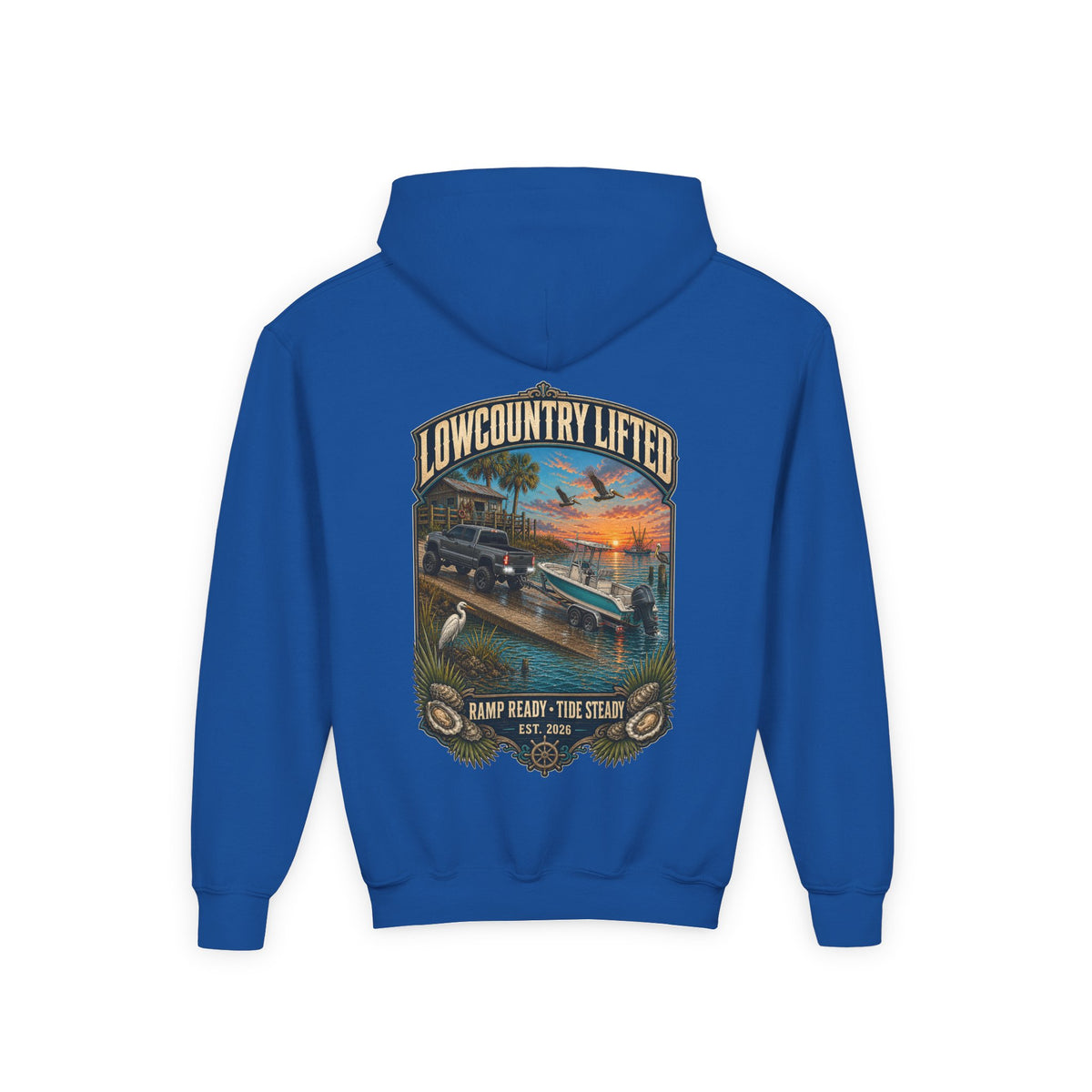 Youth Hoodie | Ramp Ready Tide Steady