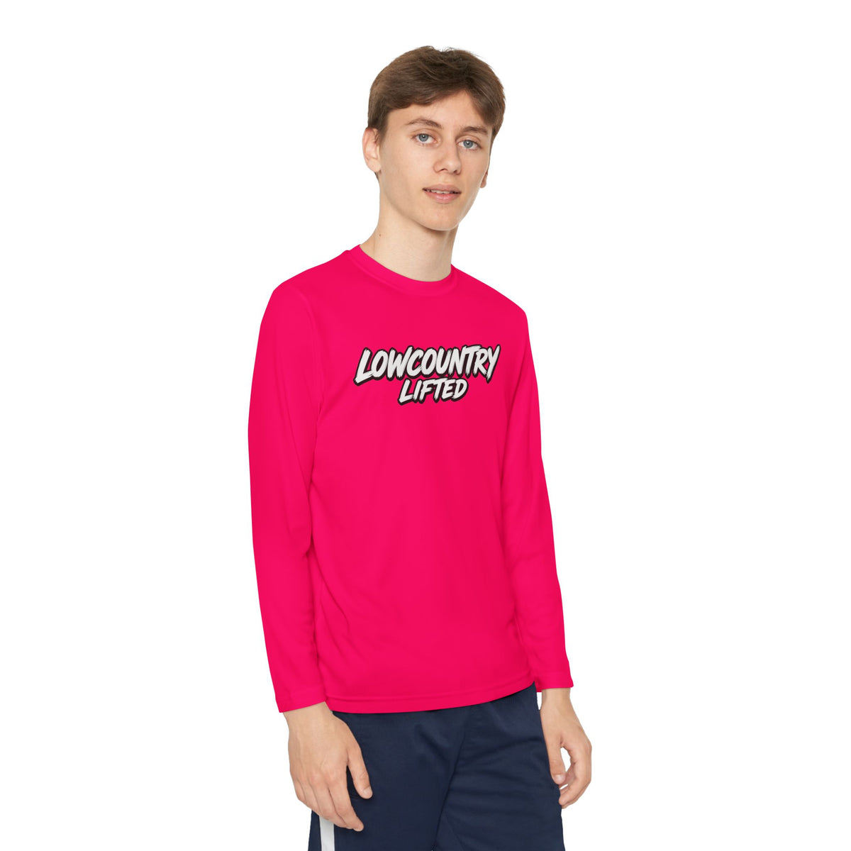 Youth Performance Long Sleeve - Youth Fun Design