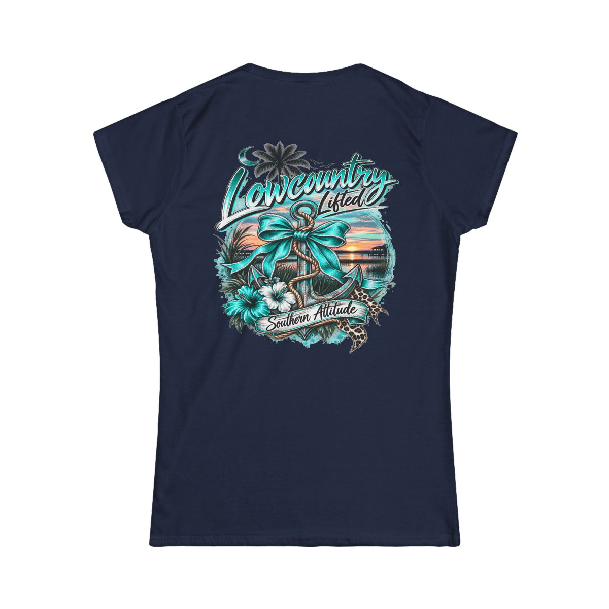 Women's Softstyle Tee / Back Graphic Only