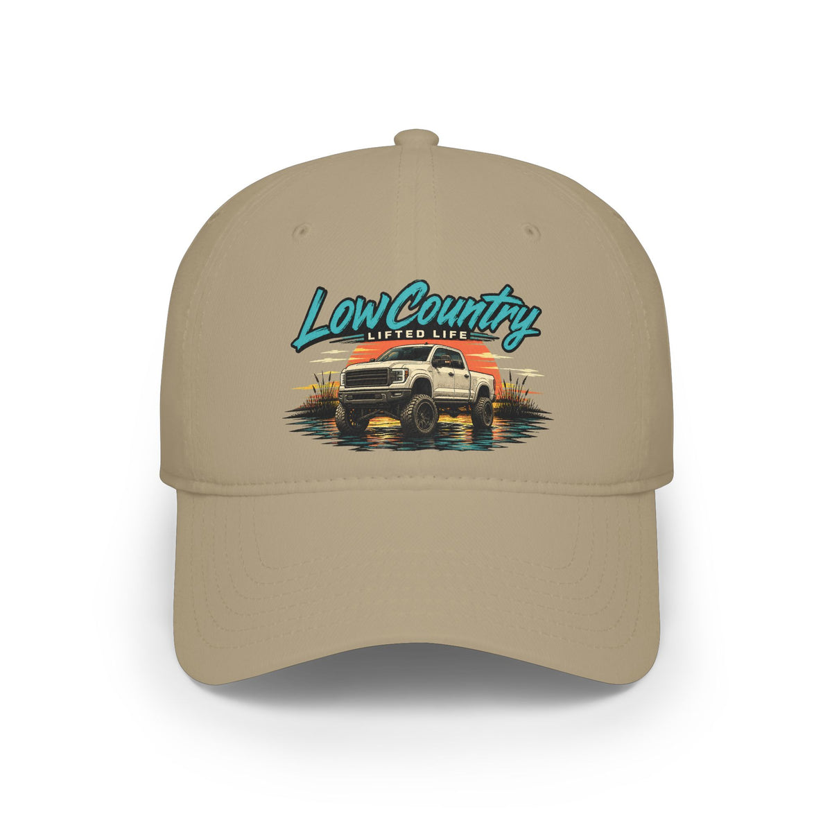 Lowcountry Lifted Teal Baseball Hat | Lowprofile