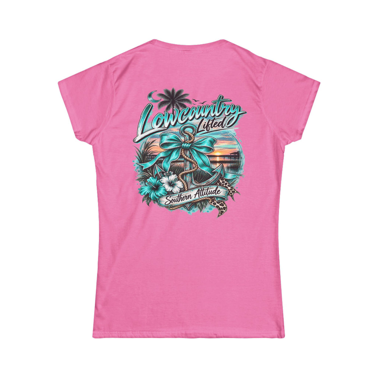 Women's Softstyle Tee / Back Graphic Only