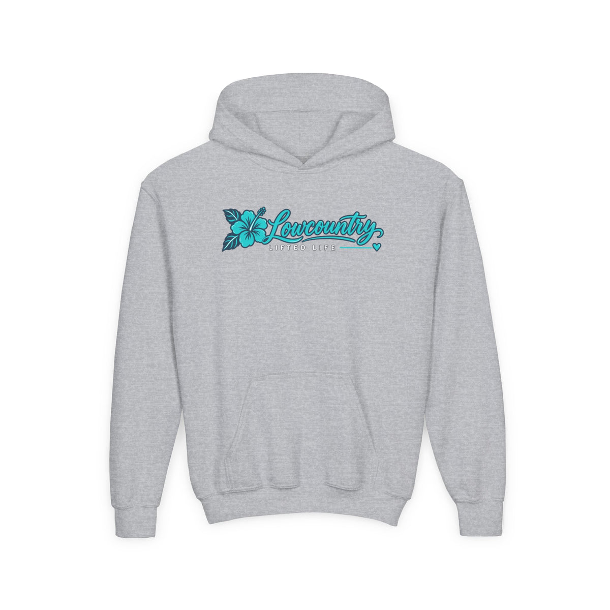 Youth Girls Heavy Blend Hooded Sweatshirt