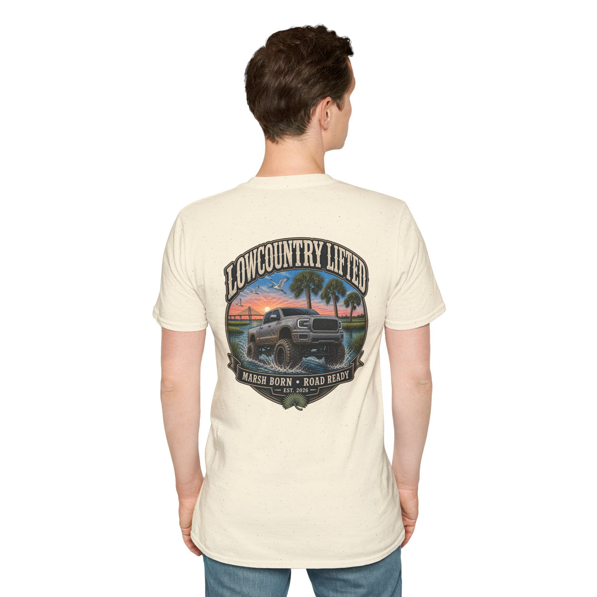 Mens Softstyle T-Shirt / Back graphic Only