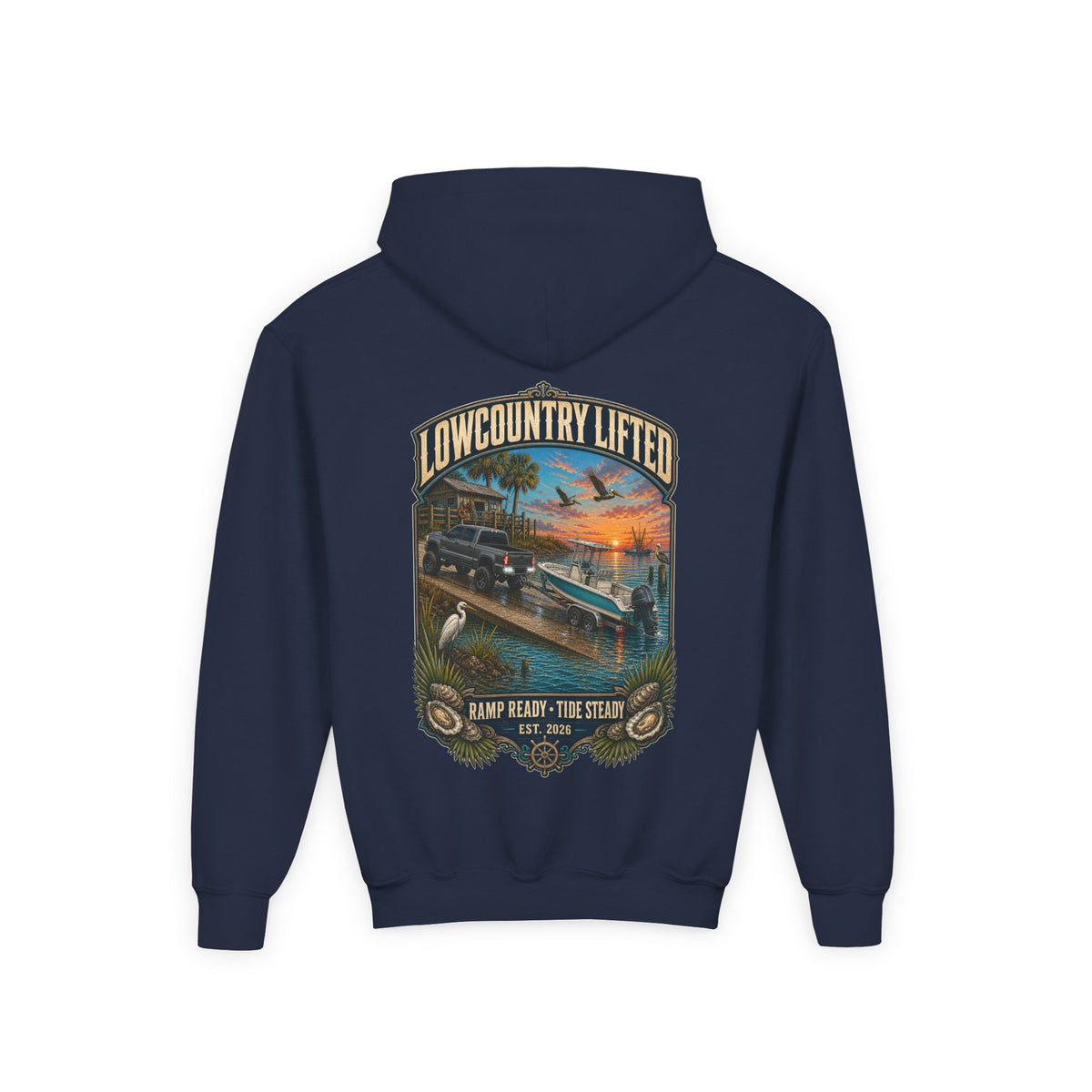 Youth Hoodie | Ramp Ready Tide Steady