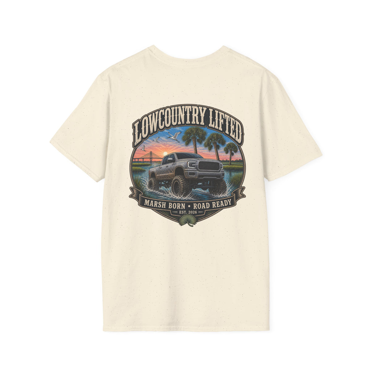 Mens Softstyle T-Shirt / Back graphic Only