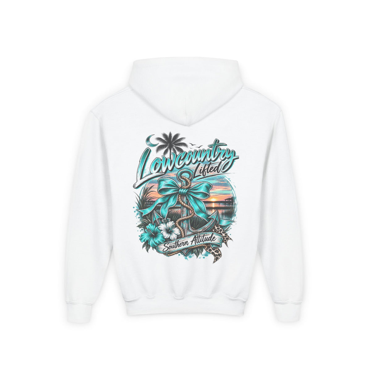 Youth Girls Heavy Blend Hooded Sweatshirt