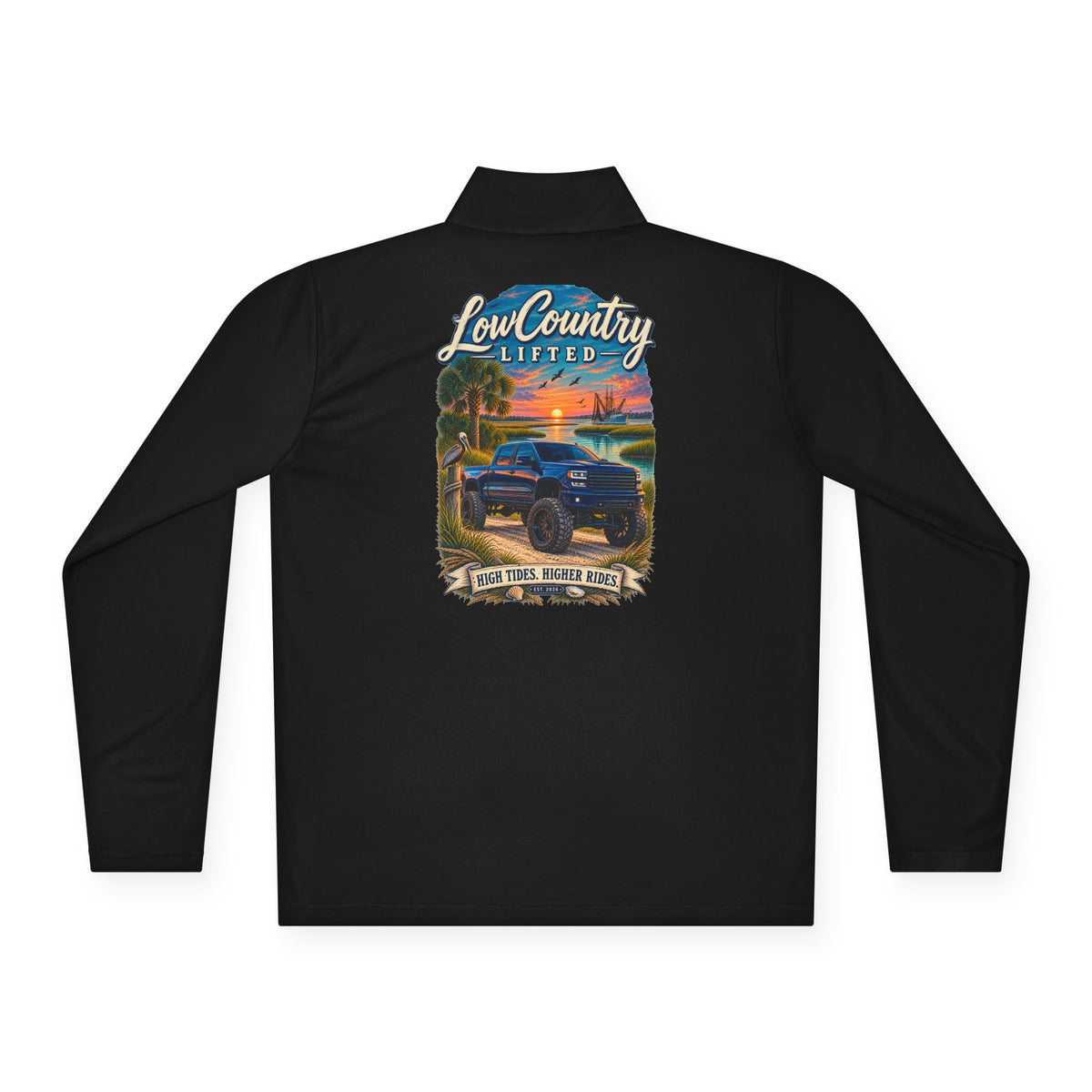 Mens Quarter-Zip Light Weight Pullover