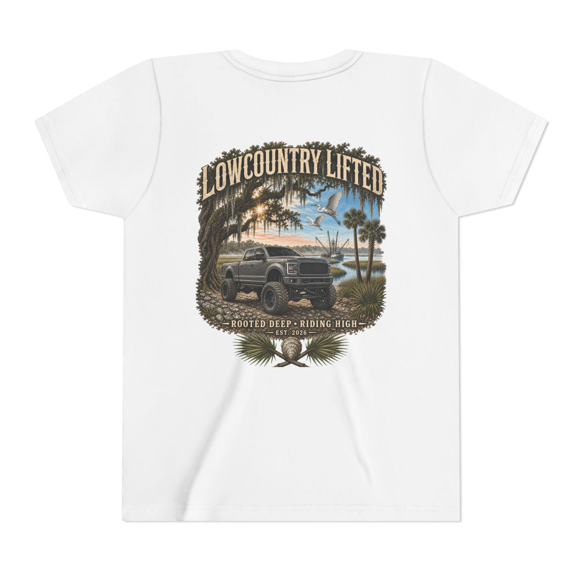 Youth Short Sleeve Tee- Rooted Deep Riding High