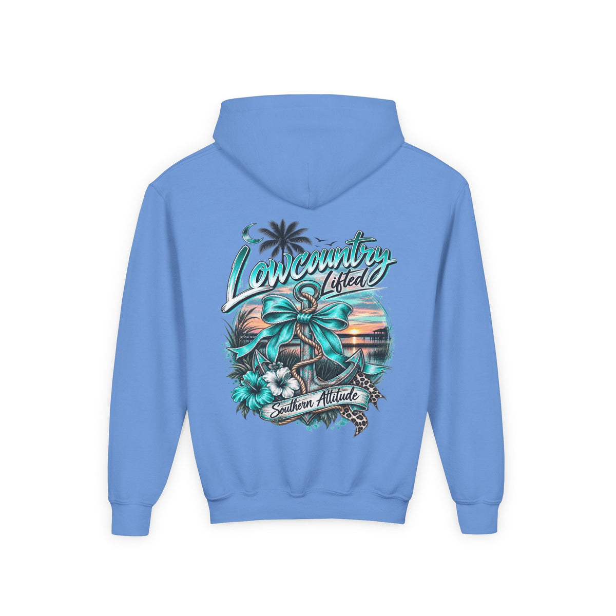 Youth Girls Heavy Blend Hooded Sweatshirt