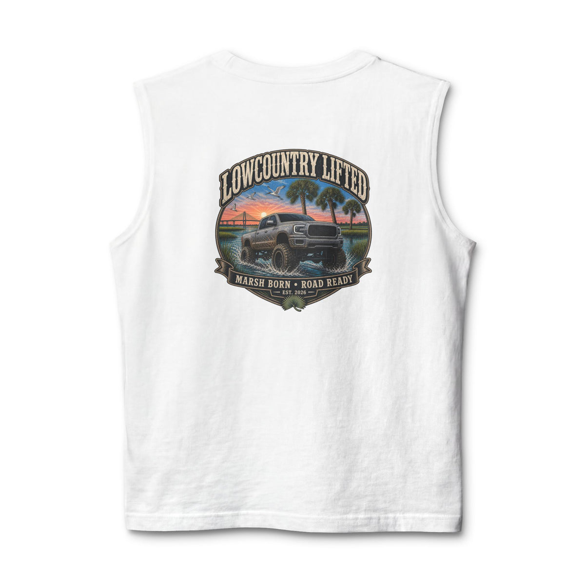 Muscle Tank | Marsh Born Road Raised