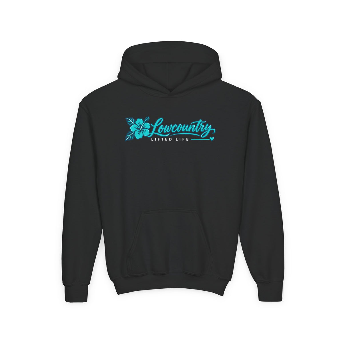 Youth Girls Heavy Blend Hooded Sweatshirt