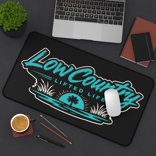 Low Country Lifted Life Desk Mat | Coastal Palmetto Mouse Pad
