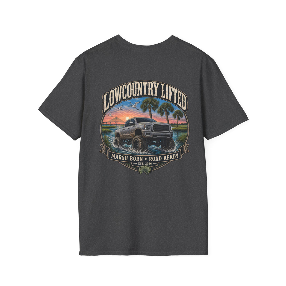 Mens Softstyle T-Shirt / Back graphic Only