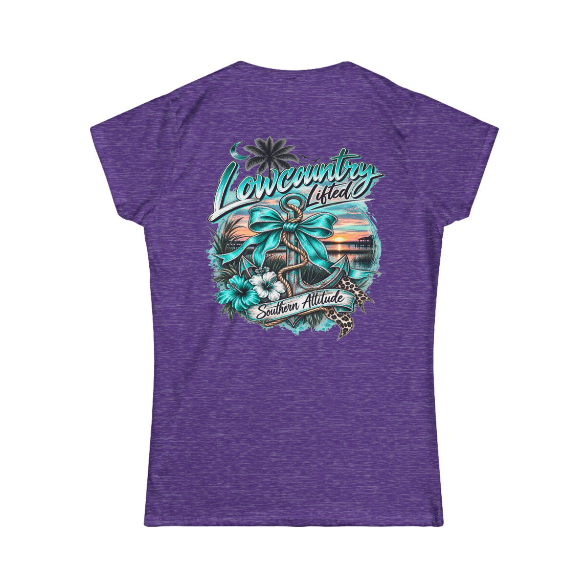 Women's Softstyle Tee / Back Graphic Only