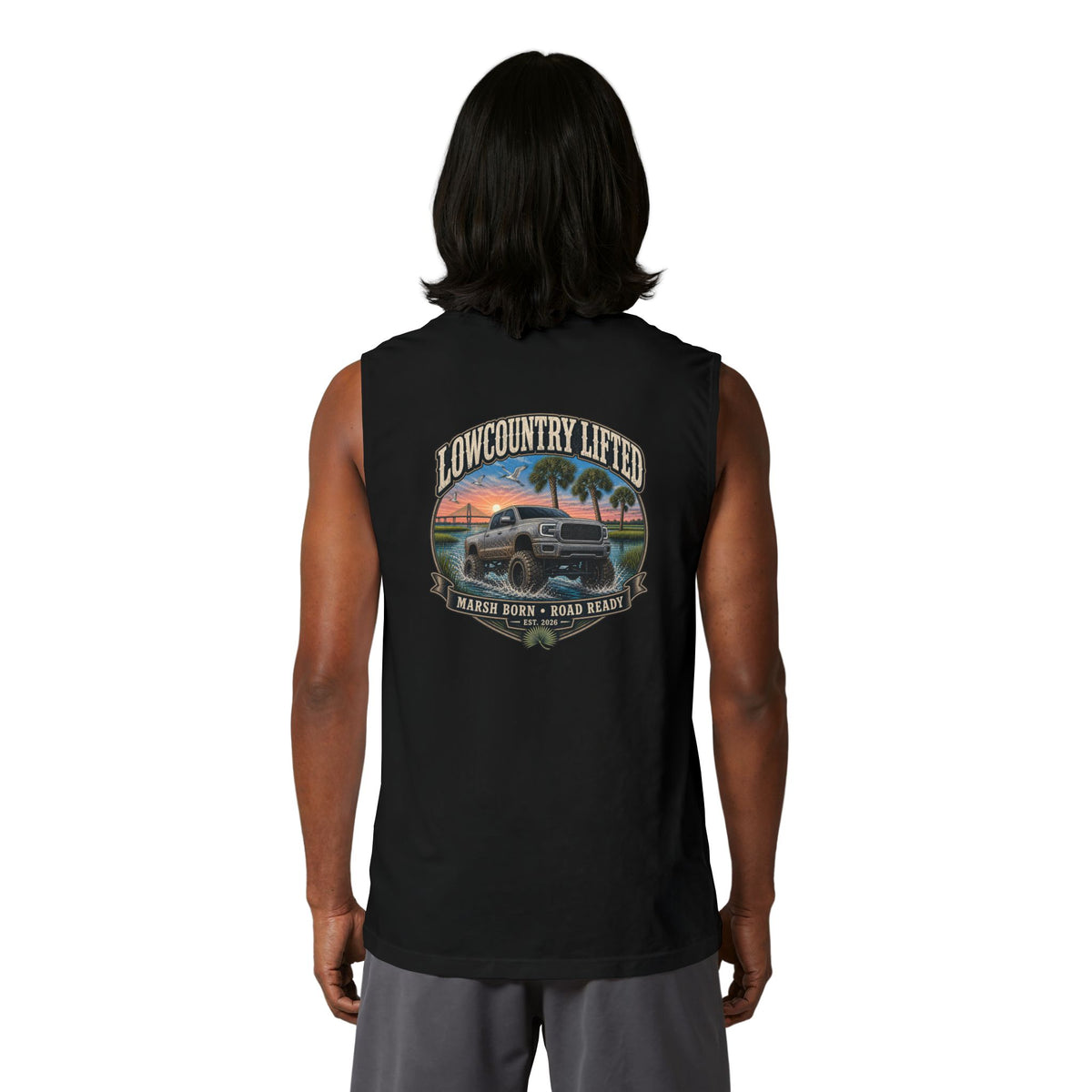 Muscle Tank | Marsh Born Road Raised