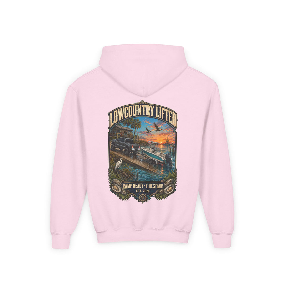 Youth Hoodie | Ramp Ready Tide Steady