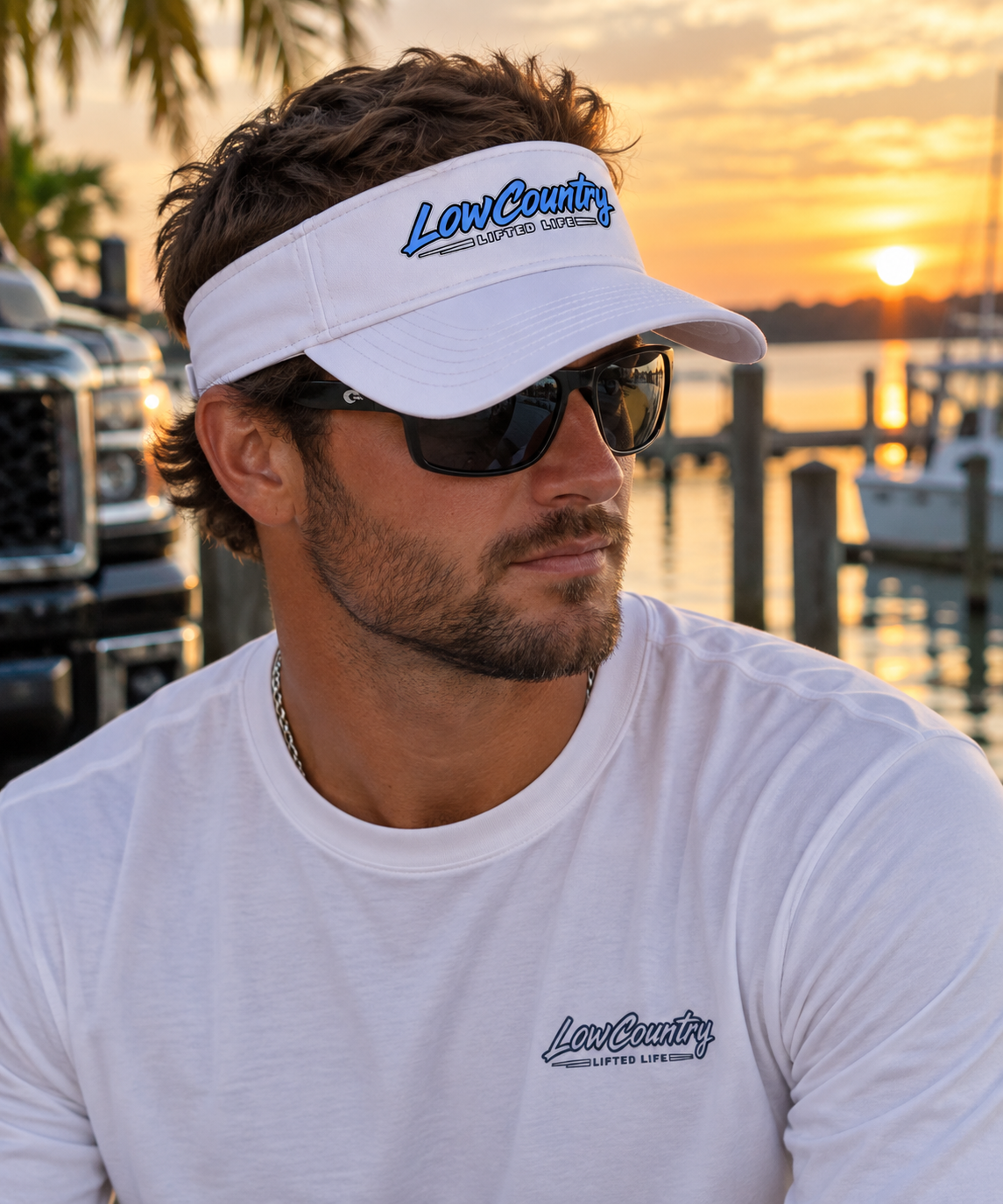 Lowcountry Lifted Men's Visor