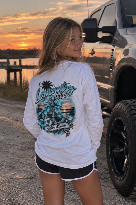 Youth Girls Long Sleeve Competitor Tee