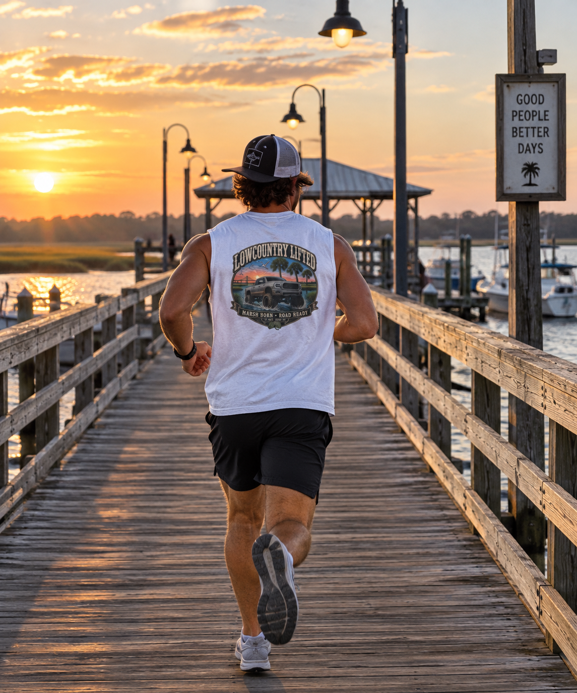 Muscle Tank | Marsh Born Road Raised