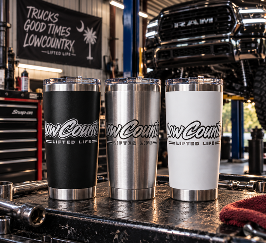 Coastal Living Logo Tumbler | 20oz Stainless Travel Cup