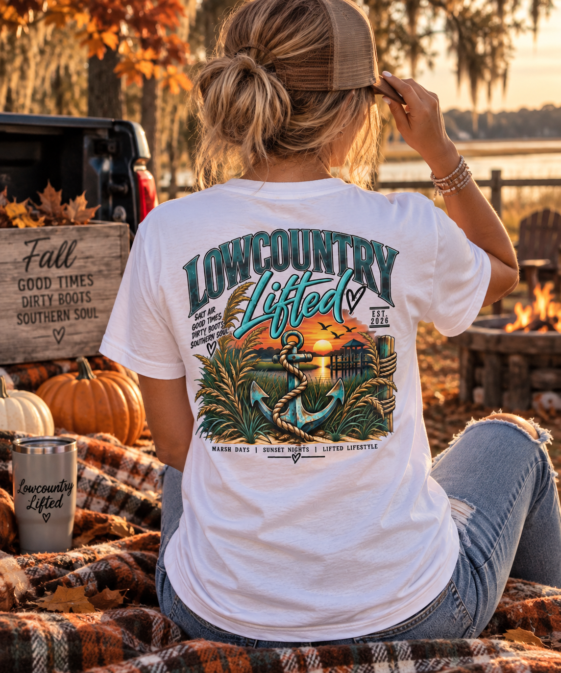 Women's Coastal Anchor Tee