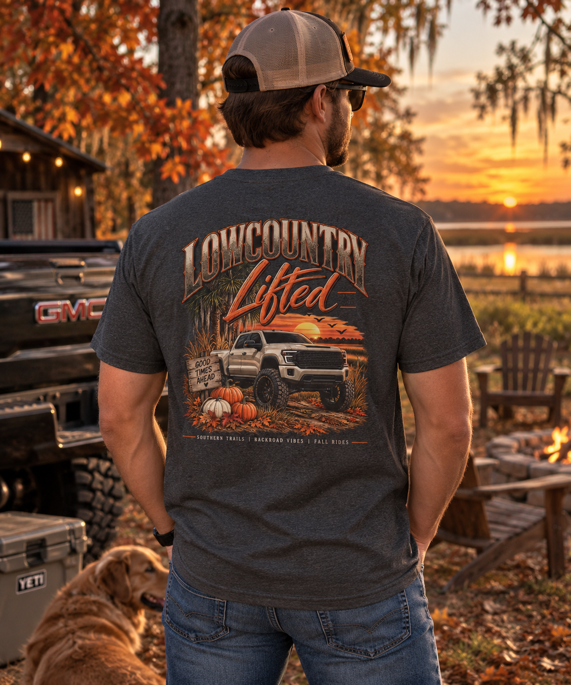 Men's Fall Rides - Back Graphic Only