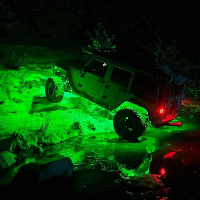Truck & Jeep RGB+W Rock Light Kit