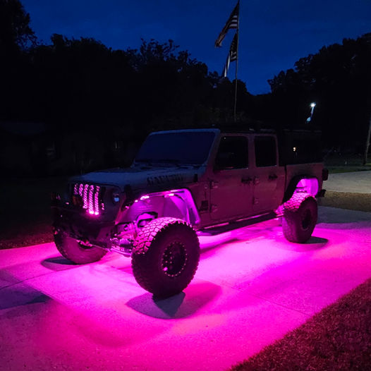 Truck & Jeep RGB+W Rock Light Kit