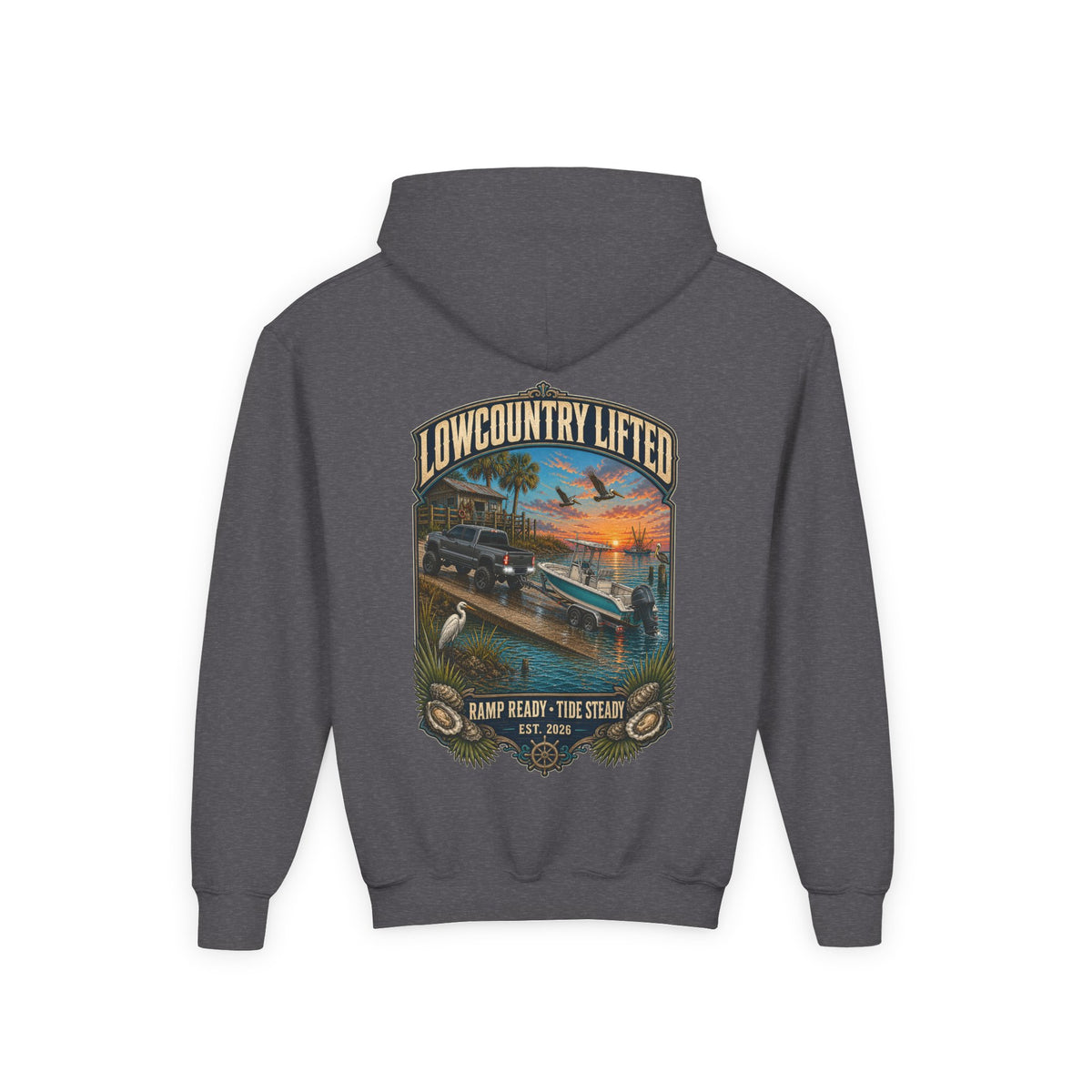 Youth Hoodie | Ramp Ready Tide Steady