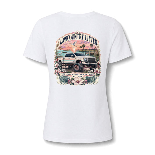 Women's V-Neck | Grace in the Marsh