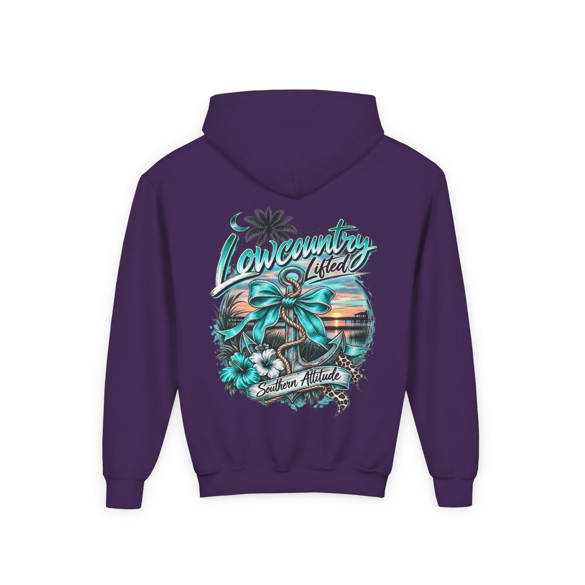 Youth Girls Heavy Blend Hooded Sweatshirt
