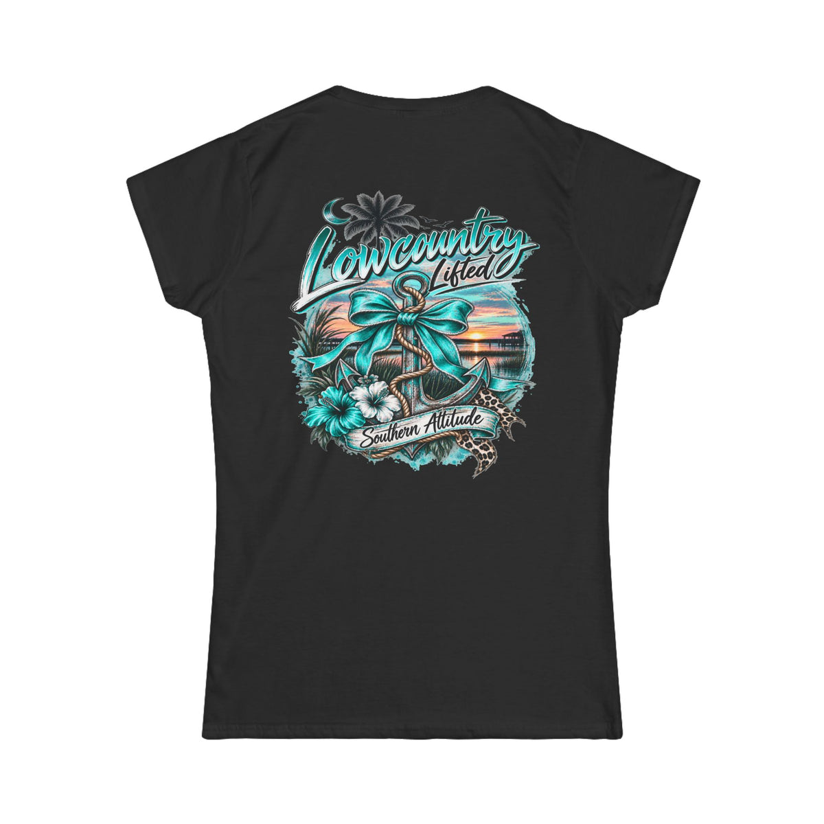 Women's Softstyle Tee / Back Graphic Only