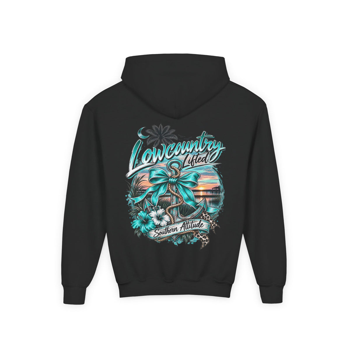 Youth Girls Heavy Blend Hooded Sweatshirt