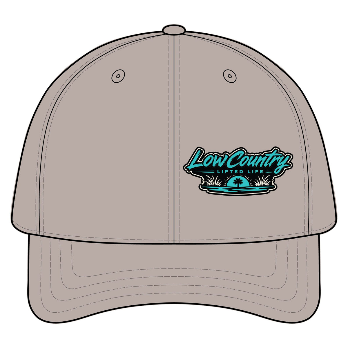 Flex Fit - Fitted - Teal Logo