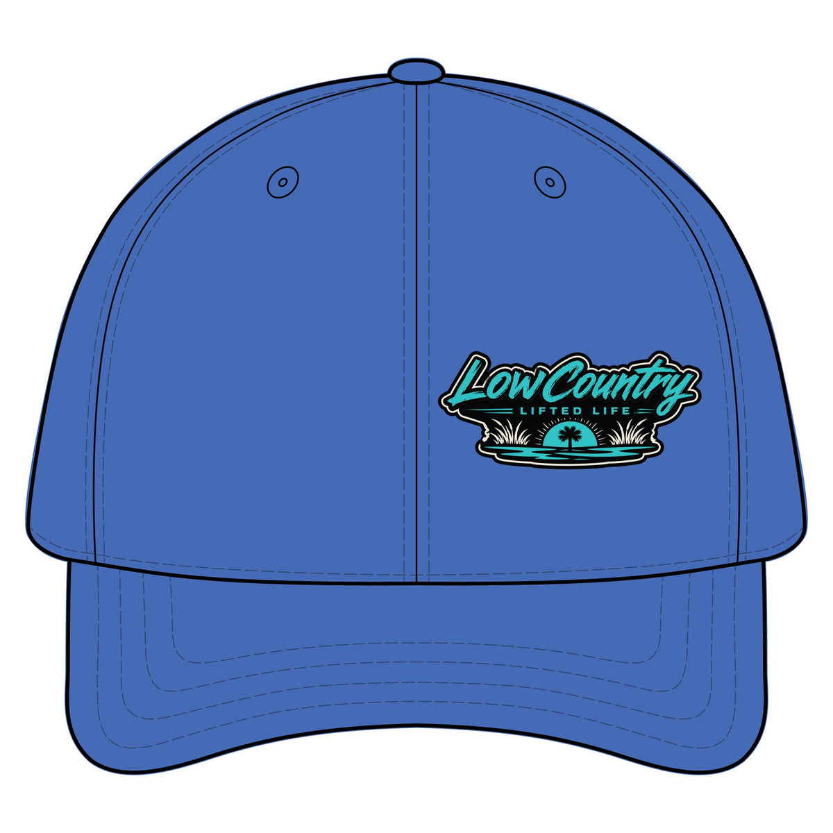 Flex Fit - Fitted - Teal Logo