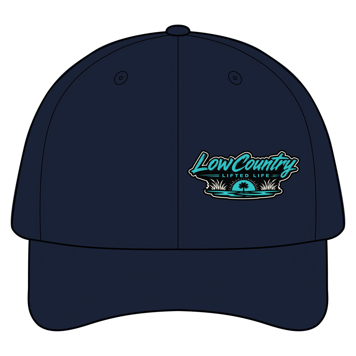 Flex Fit - Fitted - Teal Logo