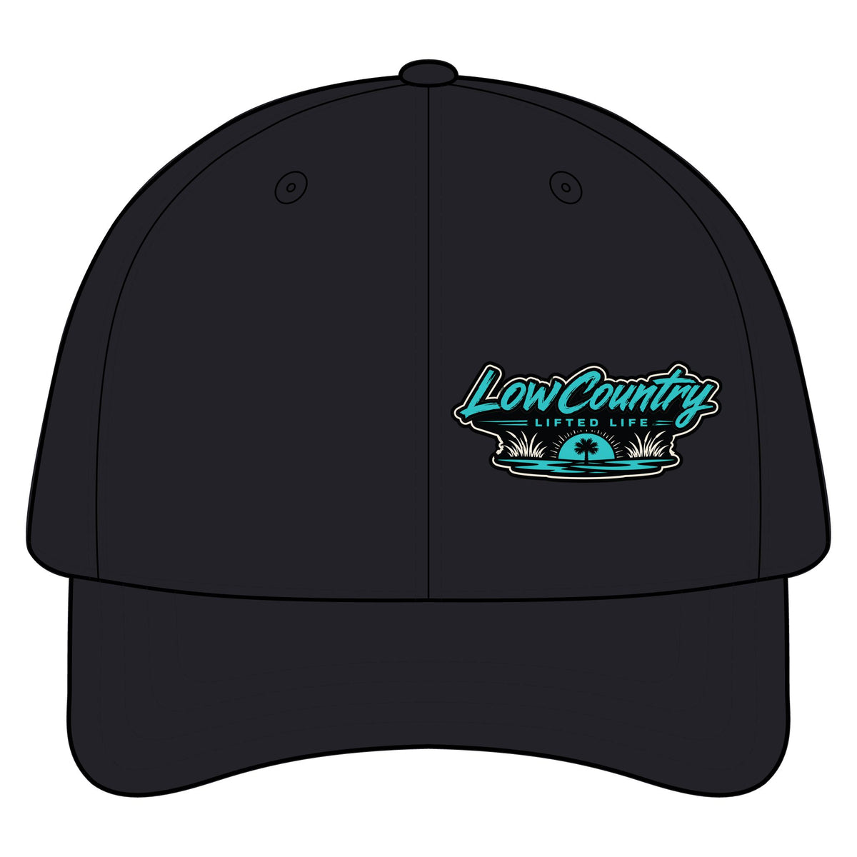 Flex Fit - Fitted - Teal Logo