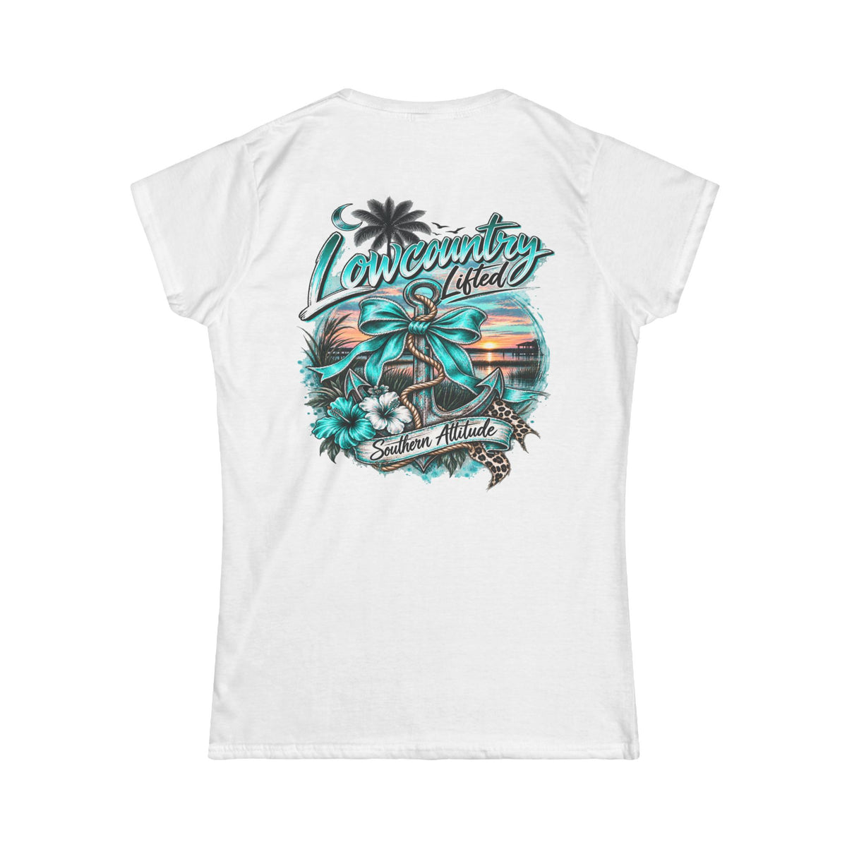 Women's Softstyle Tee / Back Graphic Only