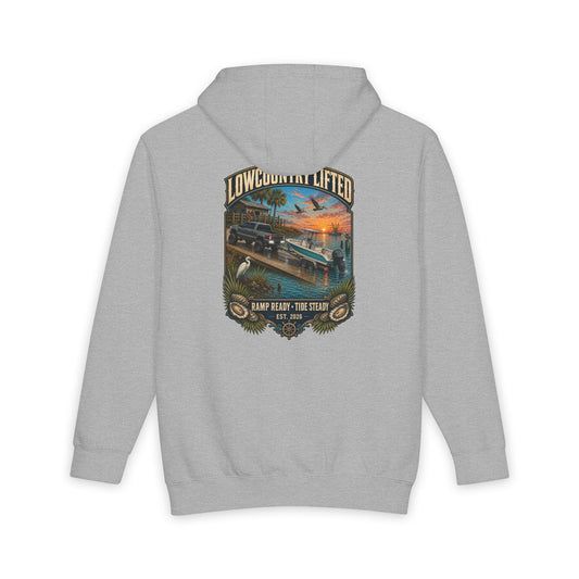 Mens Heavyweight Hoodie - Ramp Ready Tide Steady