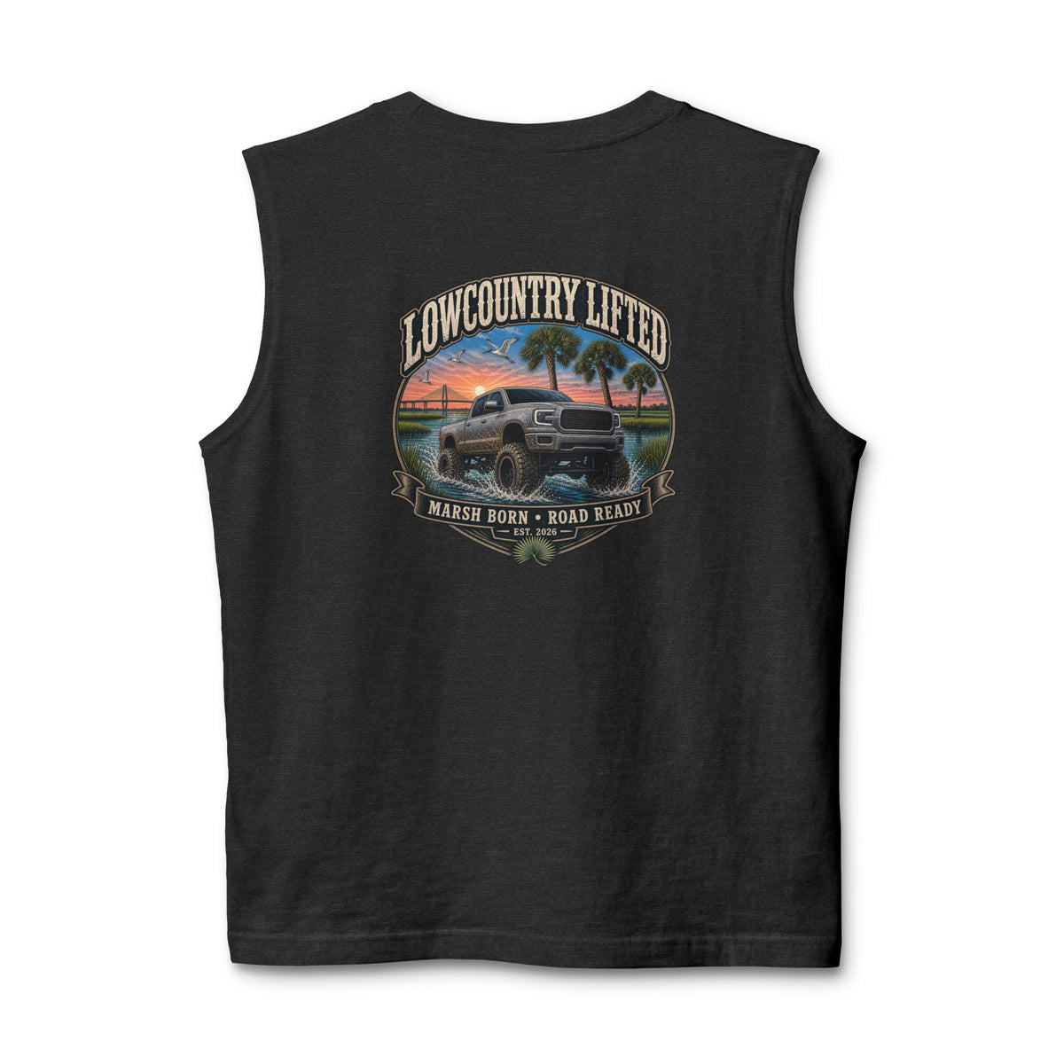 Muscle Tank | Marsh Born Road Raised