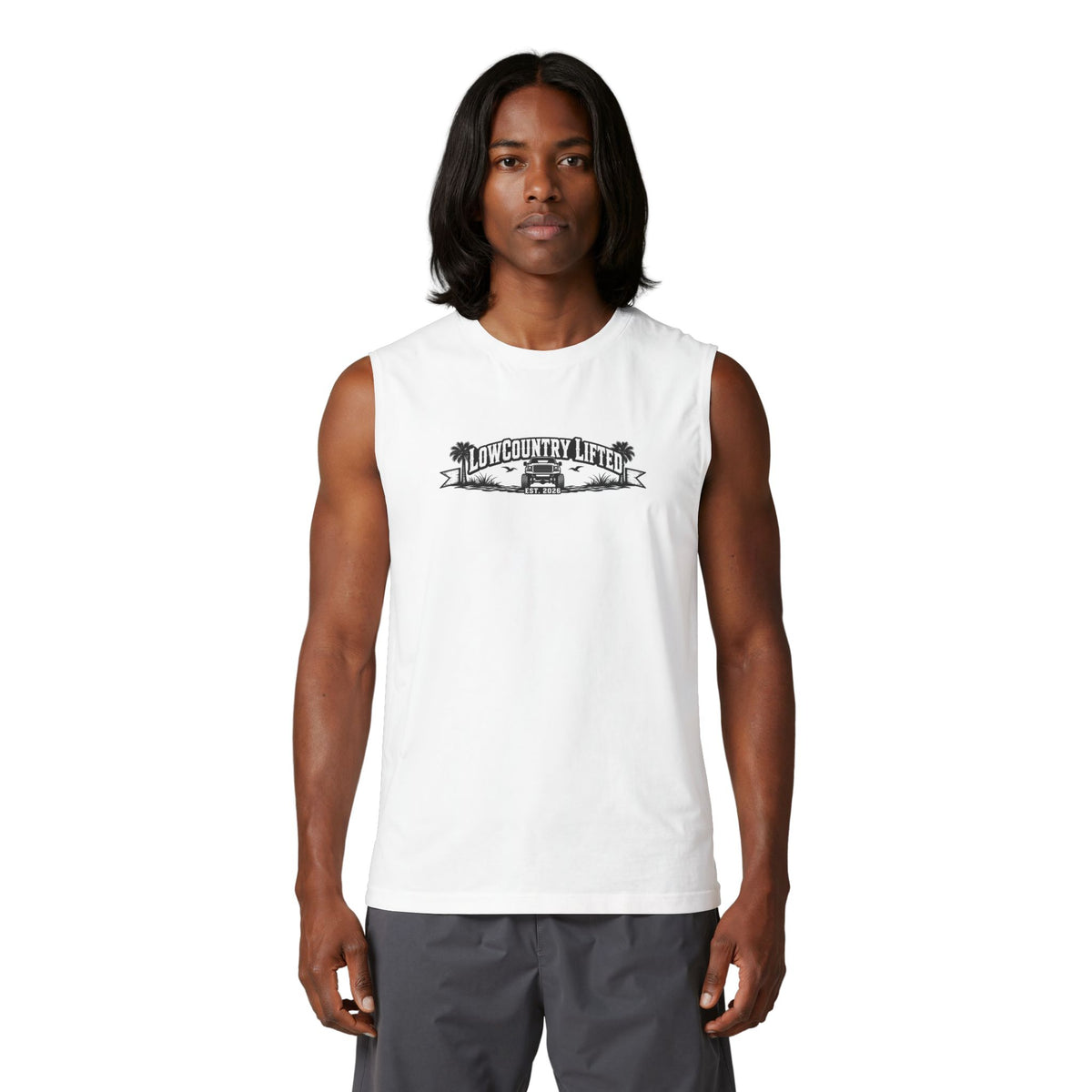 Muscle Tank | Marsh Born Road Raised